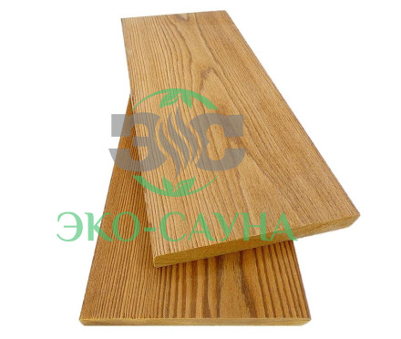 Планкен Прямой из Термо-Лиственницы 20х90мм сорт Прима