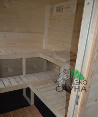 Мобильная баня стандарт 4м x 2,50м  