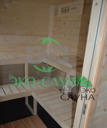 Мобильная баня стандарт 4м x 2,50м  