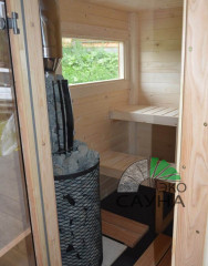 Мобильная баня стандарт 4м x 2,50м  