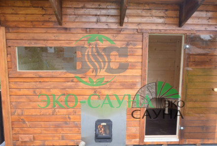 Мобильная баня стандарт 4м x 2,50м  