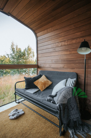 Гостевой домик квадро модерн функо 7  4.50м x 2,40м