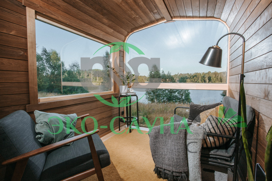 Гостевой домик квадро модерн функо 7  4.50м x 2,40м