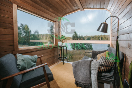 Гостевой домик квадро модерн функо 7  4.50м x 2,40м