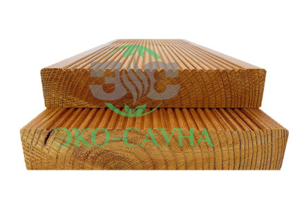 Террасная доска из Термо-Сосны 26х140мм сорт АБ