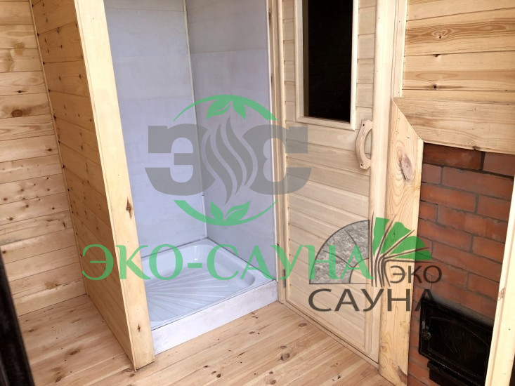 Мобильная баня стандарт 5м x 2,40м