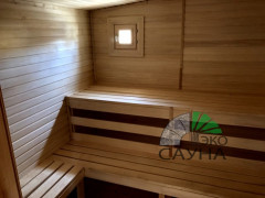 Мобильная баня стандарт 5м x 2,40м