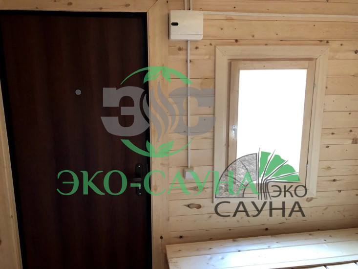 Мобильная баня стандарт 5м x 2,40м