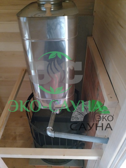 Мобильная баня стандарт 5м x 2,40м