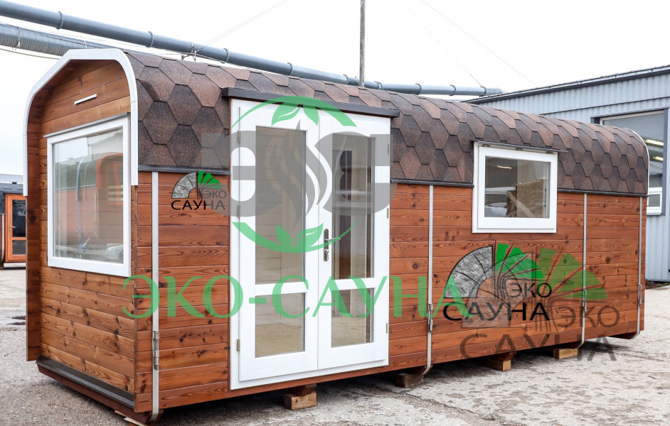 Гостевой домик квадро модерн функо 12  6м x 2,40м