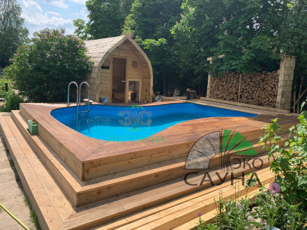 Баня викинг m 4м 