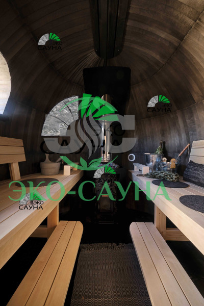 Баня викинг  корабль дранка из лиственницы 6м x 2.40м