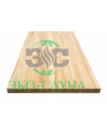 Мебельный щит из Лиственницы Клееный 40х600мм сорт Экстра