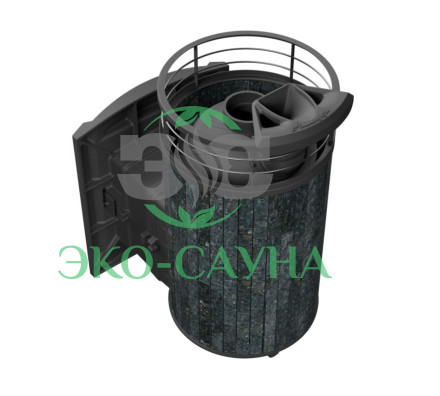 Печь банная «Атмосфера L» Пироксенит ЛАМЕЛЬ+СЕТКА