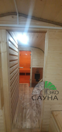 Баня квадро функо  Люкс 8м 