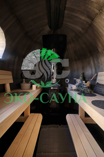 Баня викинг  корабль дранка из лиственницы 4.50м x 2.40м