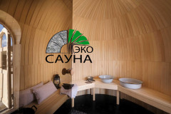 Баня викинг  корабль дранка из лиственницы 4.50м x 2.40м