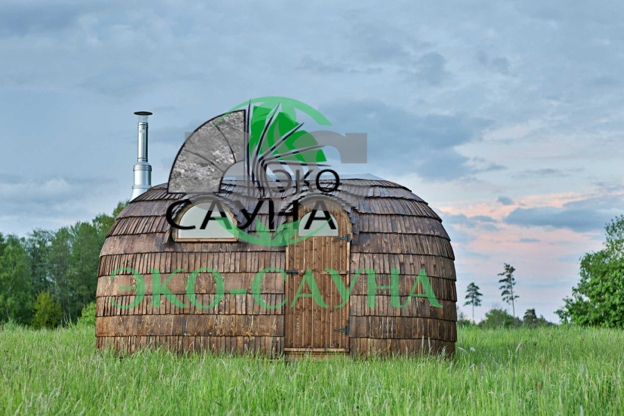 Баня викинг  корабль дранка из лиственницы 4.50м x 2.40м