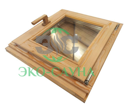 Окно из лиственницы "DeLuxe"