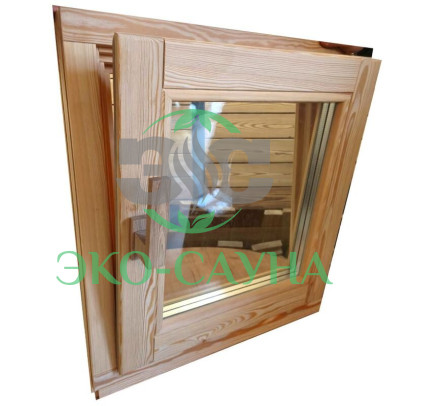 Окно из лиственницы "DeLuxe"