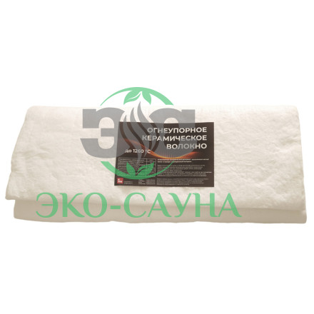 Огнеупорное керам волокно 1260°С, 96кг/м3; 13мм