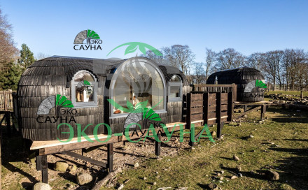 Кемпинговые домик корабль 9м x 2.40м