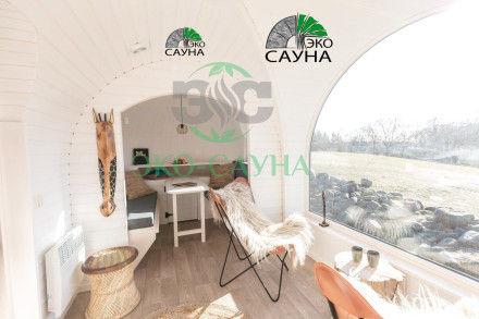 Кемпинговые домик корабль 9м x 2.40м