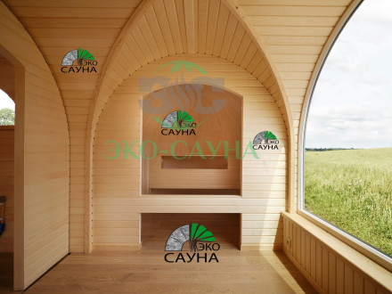 Кемпинговые домик корабль 9м x 2.40м