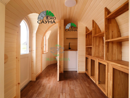 Кемпинговые домик корабль 9м x 2.40м