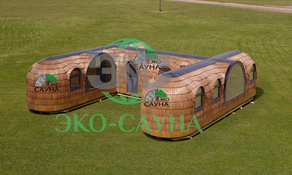 Кемпинговые домик корабль 9м x 2.40м