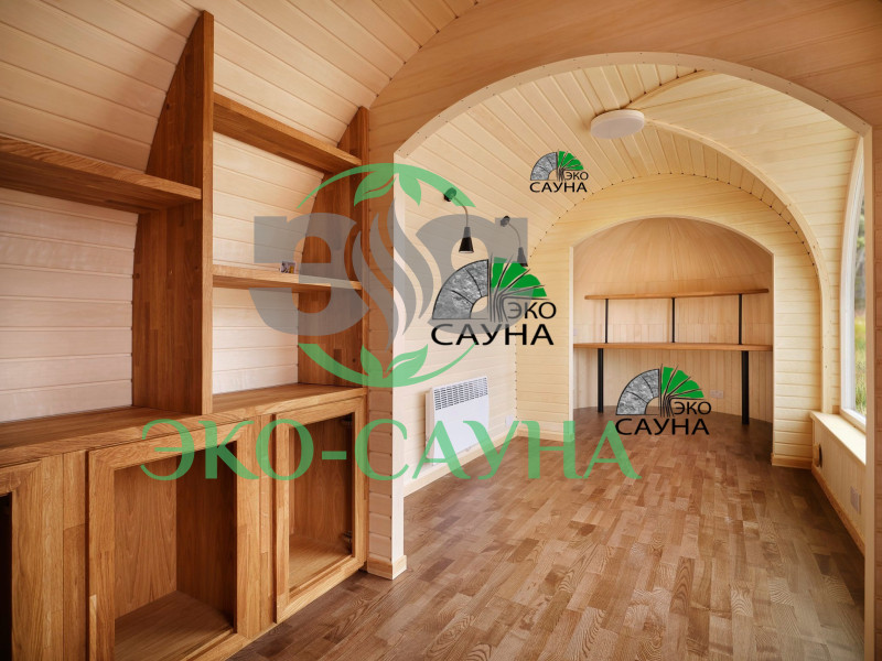 Кемпинговые домик корабль 9м x 2.40м