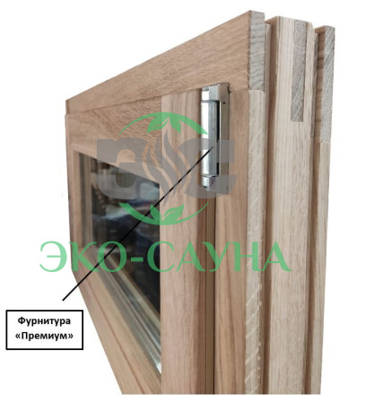 Окно из Дуба "DeLuxe"