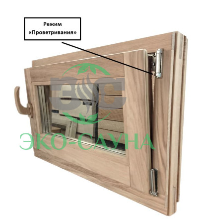 Окно из Дуба "DeLuxe"