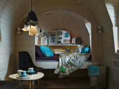 Кемпинговые домик корабль 8м x 2.40м