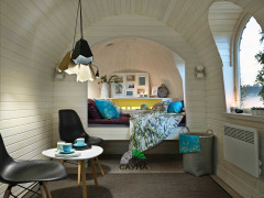 Кемпинговые домик корабль 8м x 2.40м