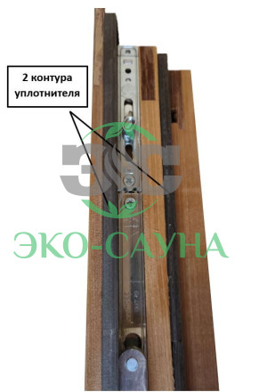 Окно из Термо-Ольхи "DeLuxe"