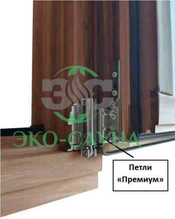 Окно из Термо-Ольхи "DeLuxe"