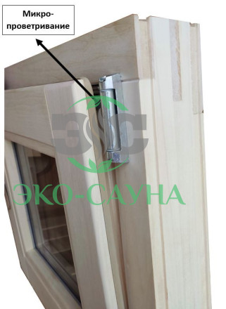 Окно из Липы "DeLuxe"