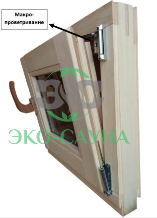 Окно из Липы "DeLuxe"