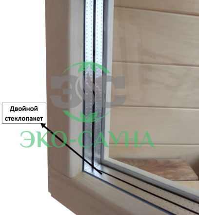 Окно из Липы "DeLuxe"