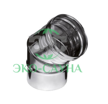 Колено "Ferrum" GS угол 135° (2 секции)