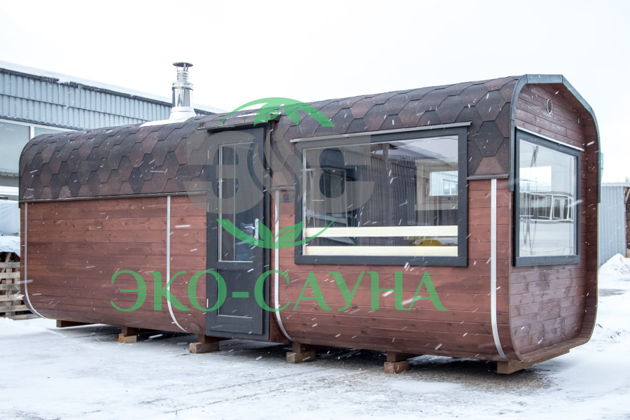 Баня квадро функо 40  Люкс 6м 