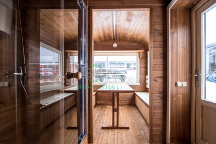 Баня квадро функо 40  Люкс 6м 