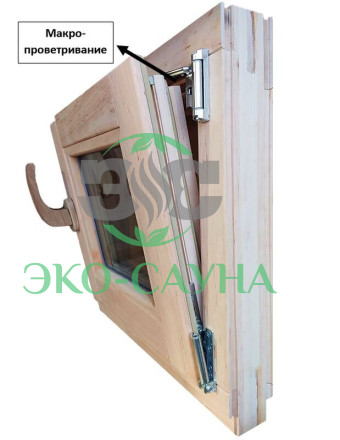 Окно из Ольхи "DeLuxe"