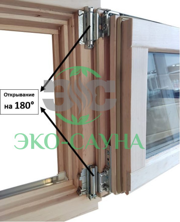 Окно из Ольхи "DeLuxe"