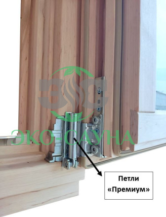 Окно из Ольхи "DeLuxe"