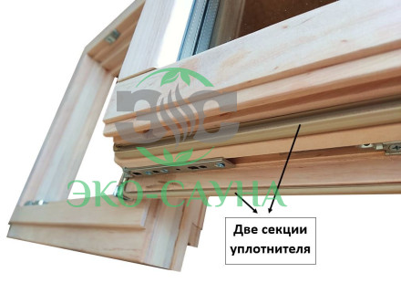 Окно из Ольхи "DeLuxe"