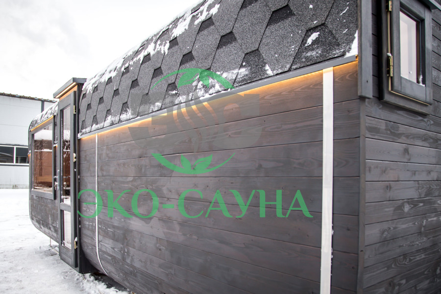 Баня квадро функо 41 Люкс 6м