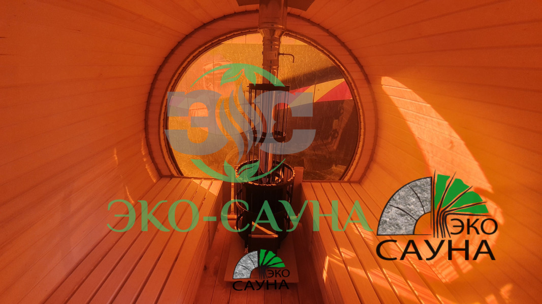 Баня-бочка люкс 6м x 2,40  роял люкс 