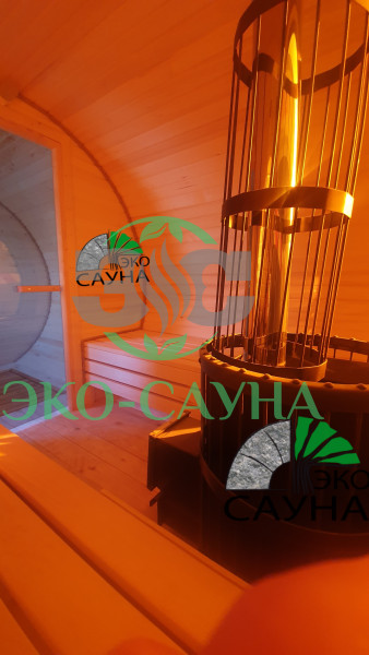 Баня-бочка люкс 6м x 2,40  роял люкс 